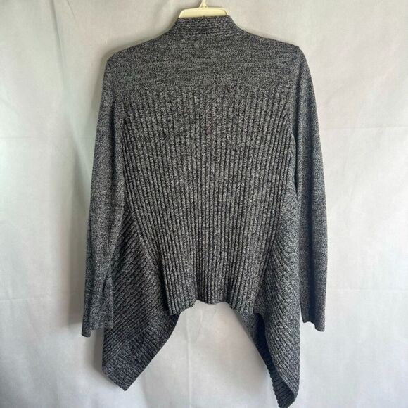 Chaus Open Front Waterfall Long Sleeve Knit Cardigan Women's Size Large - Picture 2 of 8